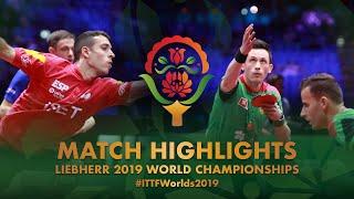 Tiago Apolonia/Joao M. vs Ovidiu Ionescu/Alvaro R. | 2019 World Championships Highlights (1/2)