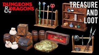 Treasure and Loot!  DIY Crafting Essentials for #dungeonsanddragons