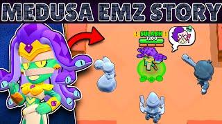 The Story of medusa Emz!! | Brawl Stars Story Time!! #classicbrawl