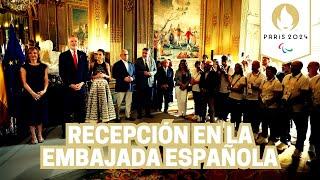 JJOO PARÍS 2024 | La recepción de los REYES a la DELEGACIÓN OLÍMPICA ESPAÑOLA, desde dentro