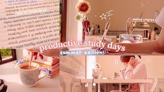  những ngày tự học hè năng suất // học tiếng Pháp, khóa học online // summer study vlog // jawonee