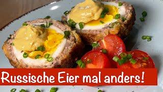 Russisches Ei  mal anders! Auf’s Buffet oder auch für unterwegs...[Tutorial Eier kochen] [Infobox]