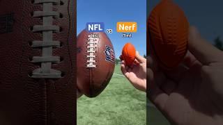 BIG vs TINY Football Spiral Test #qb #football