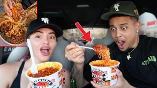 TRYING BIRRIA RAMEN NOODLES FOR THE FIRST TIME!! **AMAZING**