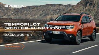 Der neue Dacia Duster 2023: So verwendest du den Tempopilot | Video auf DEUTSCH