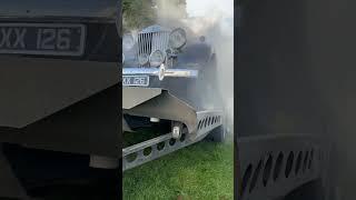 Classic car fire  Beaulieu Autojumble 2023 #classiccars #fail #car #rollsroyce