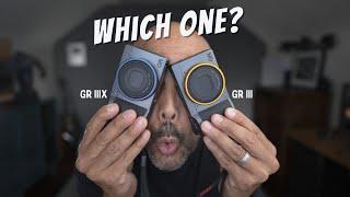 I tried the Ricoh GR III and GR IIIx.