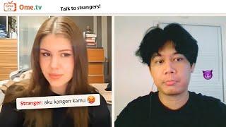 Bule Ini Ga Tahan Buat Ketemu Aku Di Indonesia - Ome TV Internasional | Omegle