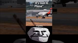 “It’s Just A Plane”  #sad #youwillcry #aviation #trollface