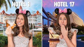 We Ate at EVERY Hotel in Disney World in One Day