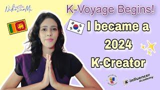 Let's start 2024 K-Creator journey with K-Voyage Begins!! #kinfluencer #korea #2024 #kvoyagebegins