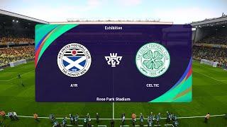 Ayr United vs Celtic (05/07/2024) Club Friendlies PES 2021