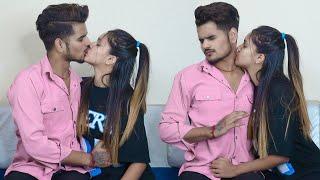 Love Bite Prank On My Boyfriend ️ || Gone So Much Romantic || Real Kissing Prank || Nancy Rajput