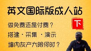 成人网站科普：英文国际版X站。零基础搭建演示教程，揭秘从业者的操作运营秘籍，墙內灰产大限何时，出路在何方？