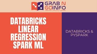 Databricks Linear Regression With Spark ML | Apache Spark MLlib