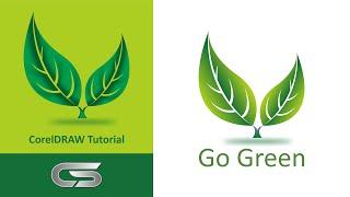 Go Green Logo Design - CorelDRAW Tutorial