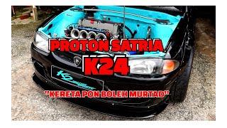 PROTON SATRIA K-SWAP! JAHAT HABIS!