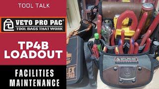 Veto Pro TP4B Loadout - Facilities Maintenance Toolbag Tour