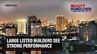 Large listed builders see strong performance