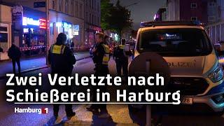 Schießerei in Harburg - Zwei Personen schwer verletzt