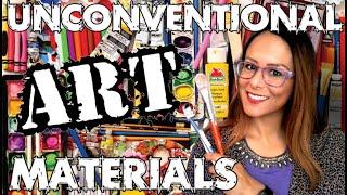 Finding Unconventional Art Materials