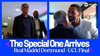 The Special One Jose Mourinho arrives ahead of the #UCL Final between Real Madrid & Dortmund 
