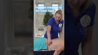 Massage to Lower Back - #massage