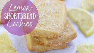 Lemon Shortbread Recipe | Simple Lemon Cookies From-Scratch