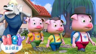 Les Trois Petits Cochons dessin animé  HeyKids - Histoires pour enfants