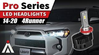 Toyota 4Runner Custom H11 LED HEADLIGHT BULBS 2014-2020 | Pro-DC Series Review & Install