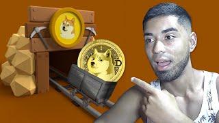 ESTOY MINANDO DOGECOIN SIN HACER NADA