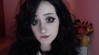 ASMR  Goth Girl With no Boundaries Asks You Weird Questions 