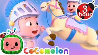 Lord JJ's Fantasy Pony Ride  CoComelon Nursery Rhymes and Kids Songs | 3 HOURS | After School Club