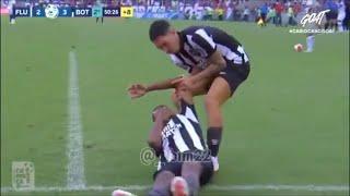 Brazilian footballer sacrifices teammate to win match