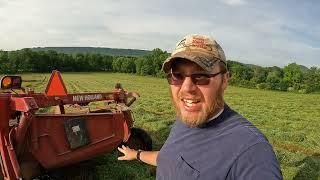 First Time Mowing Hay | What Could Go Wrong?