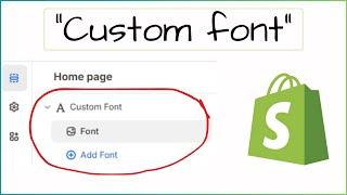 How to Add Custom Font in Shopify (in 2 Minutes) Add in Settings