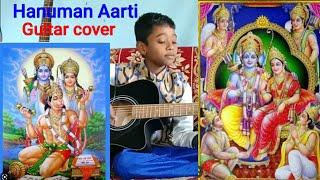 Aarti ki Jay Hanuman lala ki on guitar tab chords and lesson instrument