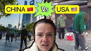 CHINA vs USA: The Streets || 美国vs中国......震惊