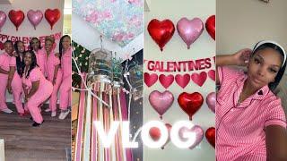 WEEKEND VLOG + GALENTINES 2025 + NEW RESTAURANT BREAKFAST AT TIFFANYS + MORE