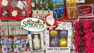 Sprouts Christmas Shop With Me Holiday Candy, Sweets & Christmas Trees!!