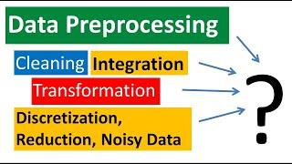 data preprocessing in data mining in hindi urdu, data cleaning integration transformation noisy data