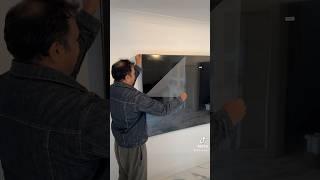 Join us as we unbox and set up the 85” Q60D QLED! From unboxing to installation. #p1 #samsungtv #tv