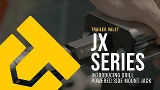 Introducing the NEW Trailer Valet JX Drill-Powered Side Mount Jacks