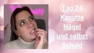 Tag 24 - Ich habe meine Nägel zerstört   | 30 Tage Nail Challenge | Mimi made it