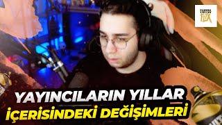 Eray - Twitchflix'in Hazırladığı Yayıncıların Yıllar İçindeki Değişimlerine Bakıyor