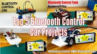 Top 5 Bluetooth control car projects from SriTu Hobby #sritu_hobby #arduinoproject #bluetooth