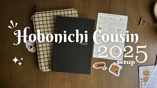 Maximize Productivity | My Step-by-Step Hobonichi Cousin Setup for 2025!