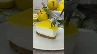 Buona e bella questa Cheesecake al limone senza cottura