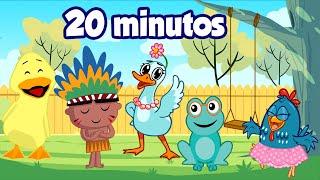 MIX GALINHA PINTADINHA - INDIOZINHOS E MAIS 20 MINUTOS DE MÚSICA INFANTIL