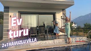 Lina Bilce ile Fethiye’de Havuzlu Ev Turu (2024 Yaz Tatili-Muğla) #vlog #evturu #lina